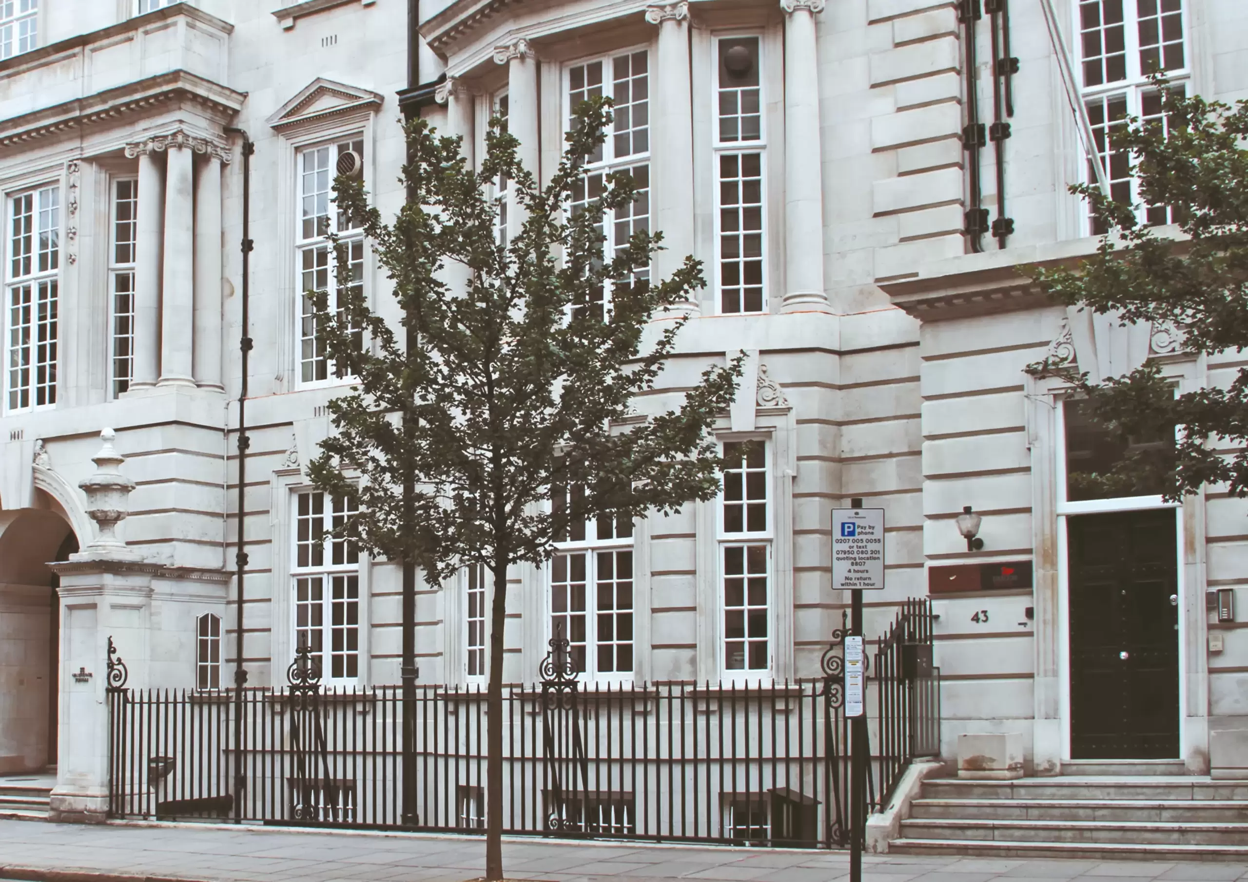 ‘The Mayfair House’ Entrance Doors in London